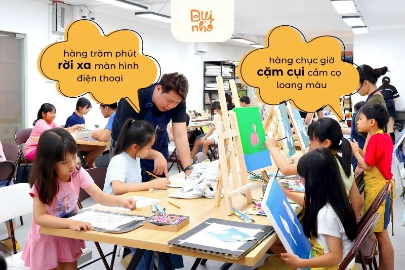 Lợi ích khi cho bé học vẽ từ sớm