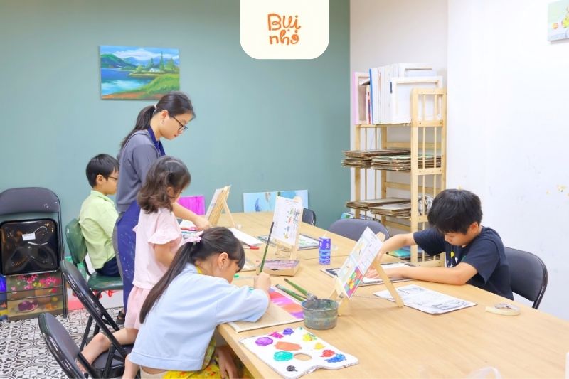 Những bộ môn vẽ bé được lựa chọn khi đăng ký học