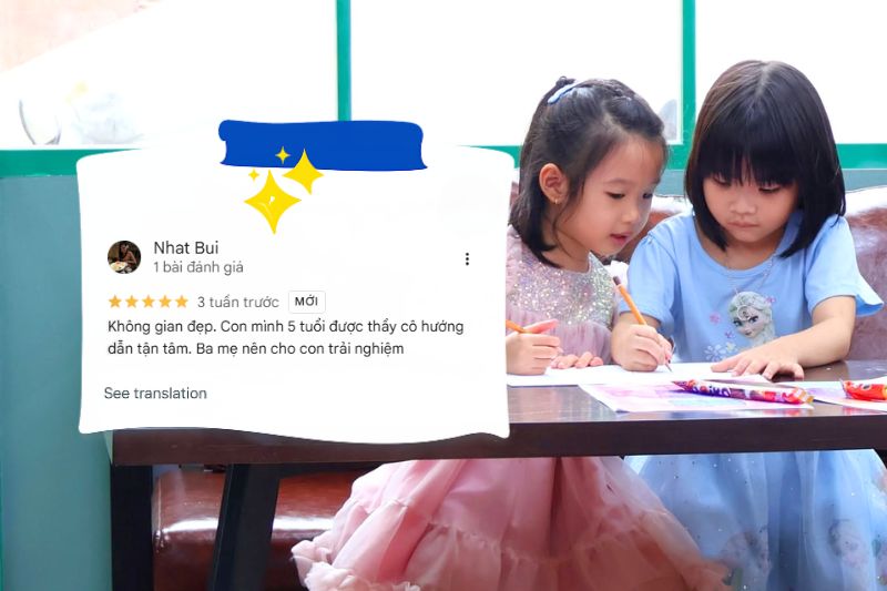 Bụi Nhỏ - Lớp dạy vẽ cho bé ở Thủ Đức 8 Cảm nhận của ba mẹ khu vực Thủ Đức về Bụi Nhỏ