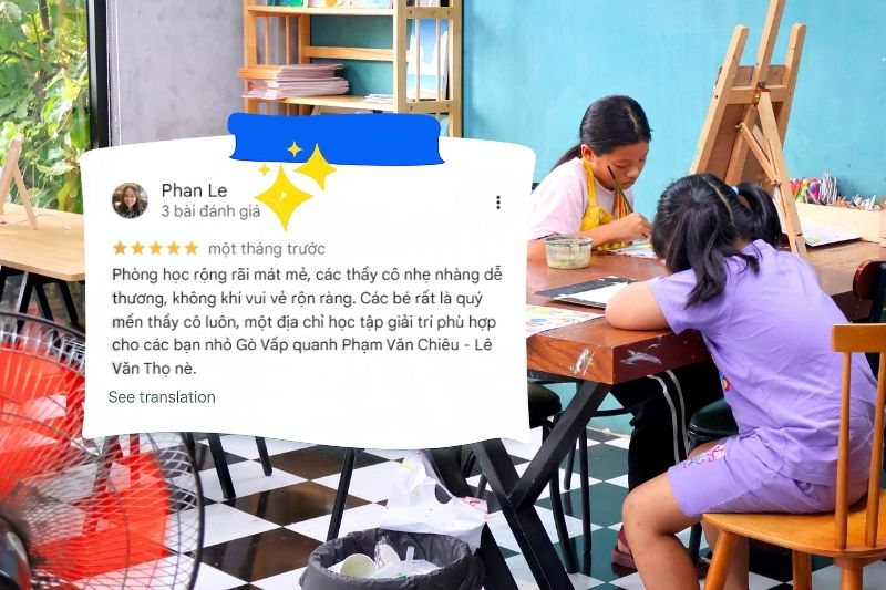 Chia sẻ của ba mẹ Quận 12, Hóc Môn về Bụi Nhỏ