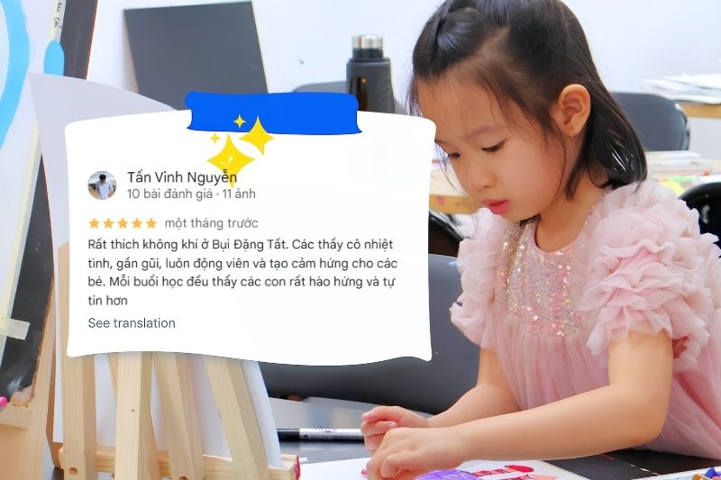 Cảm nhận của phụ huynh về Bụi Nhỏ Quận 3