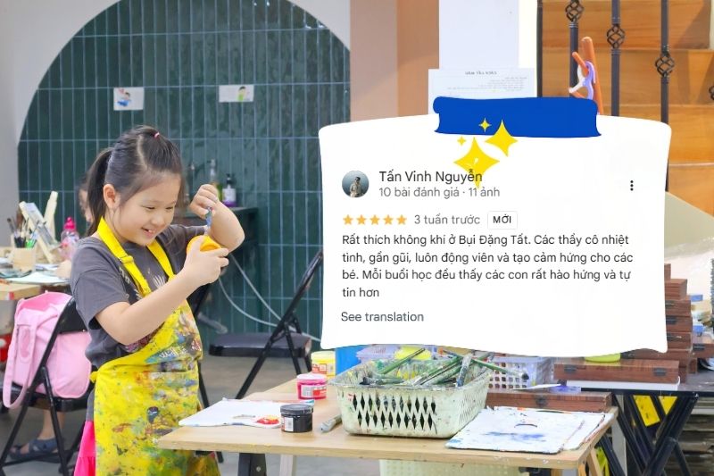 Cảm nhận của ba mẹ có con học tại Bụi Nhỏ Quận 1
