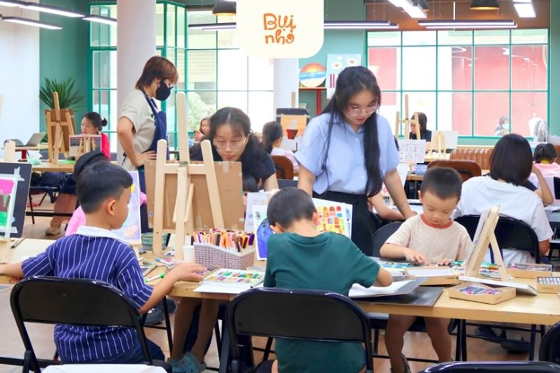 Tổng quan về lớp vẽ Bụi Nhỏ Quận 6