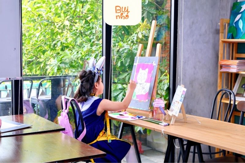 Hình ảnh học viên lớp Bụi Nhỏ cơ sở Tân Phú