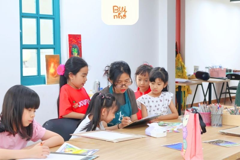 Học viên tại Bụi Nhỏ