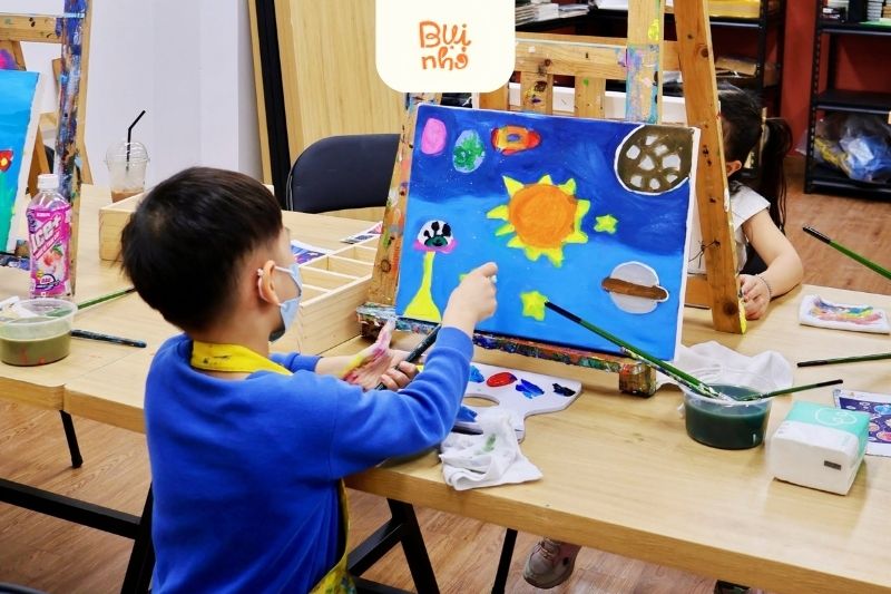 Lớp học vẽ Acrylic