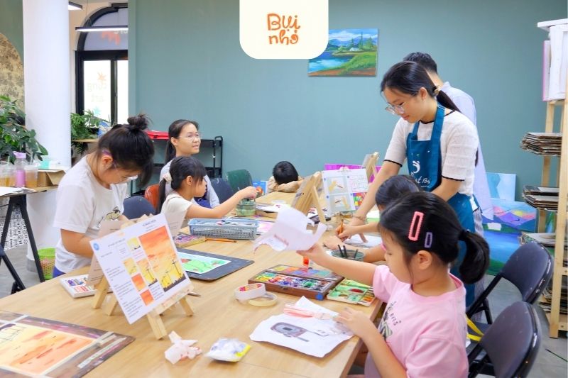Không gian lớp học mở tại Bụi Nhỏ Quận 1