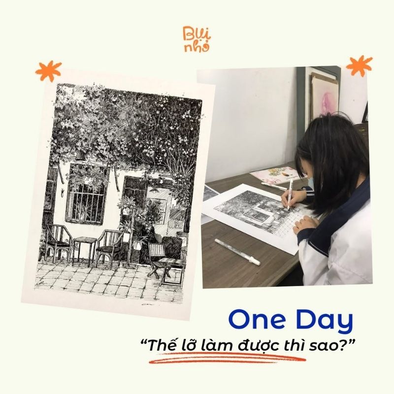 Lộ trình học ký họa tại Bụi Nhỏ