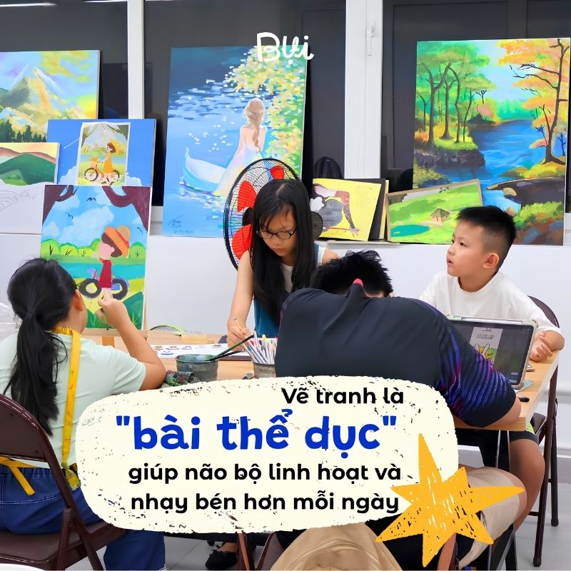 Lợi ích của việc học vẽ đối với bé từ 5 tuổi