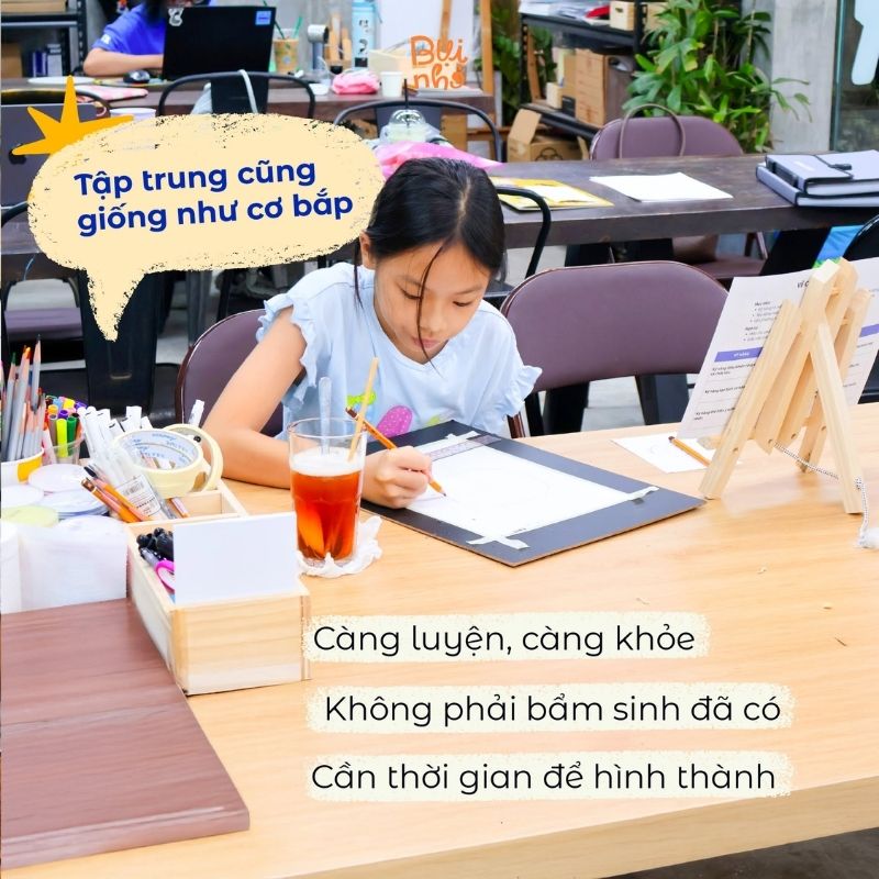 Lợi ích khi học vẽ tại Bụi Nhỏ