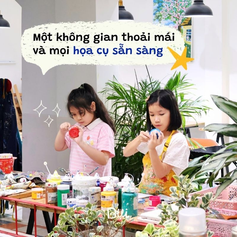 Lợi ích khi học vẽ tại Bụi Nhỏ