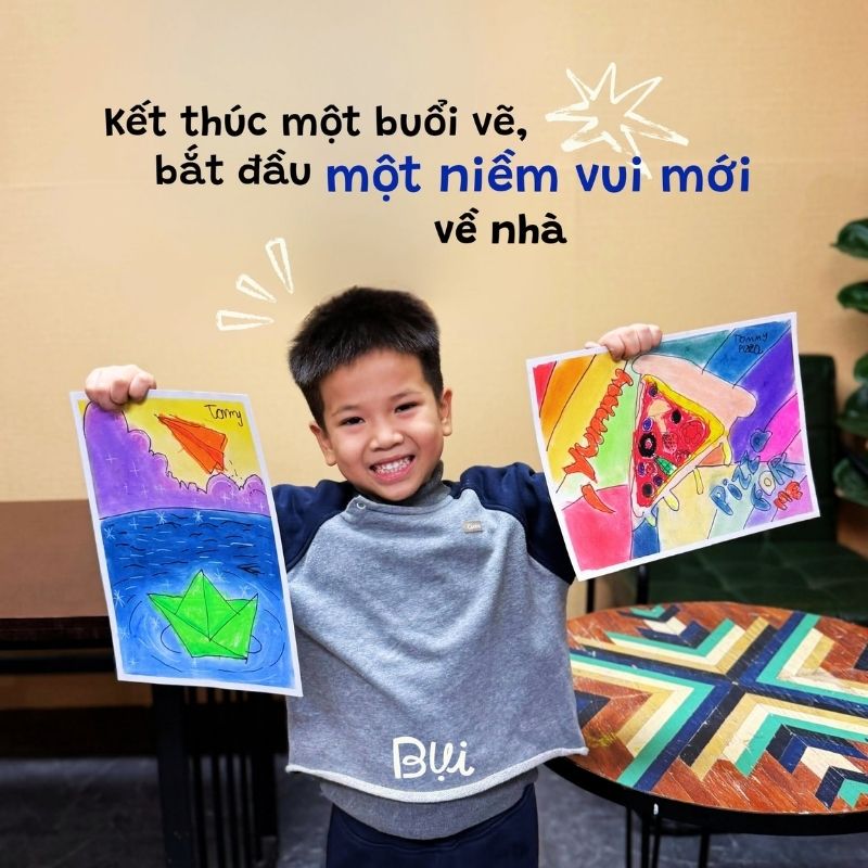 Lợi ích khi học vẽ tại Bụi Nhỏ