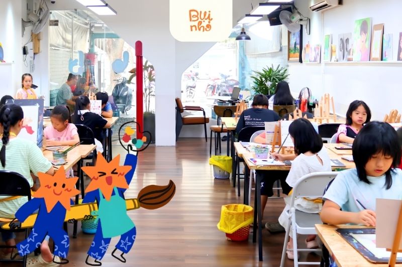 Bụi Nhỏ - Lớp dạy vẽ cho bé ở Thủ Đức 1 Lớp dạy vẽ cho bé ở Thủ Đức