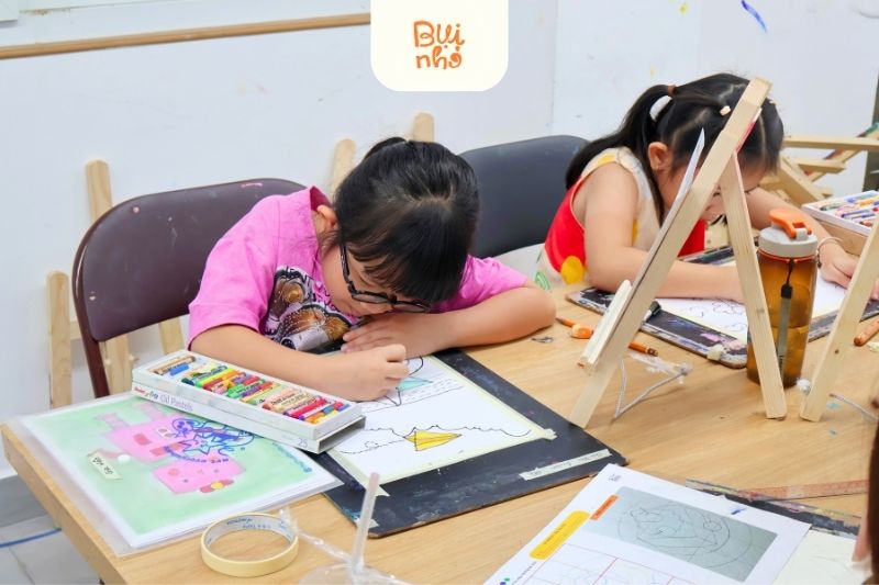 Địa chỉ lớp dạy vẽ cho bé Quận 11 của Bụi Nhỏ